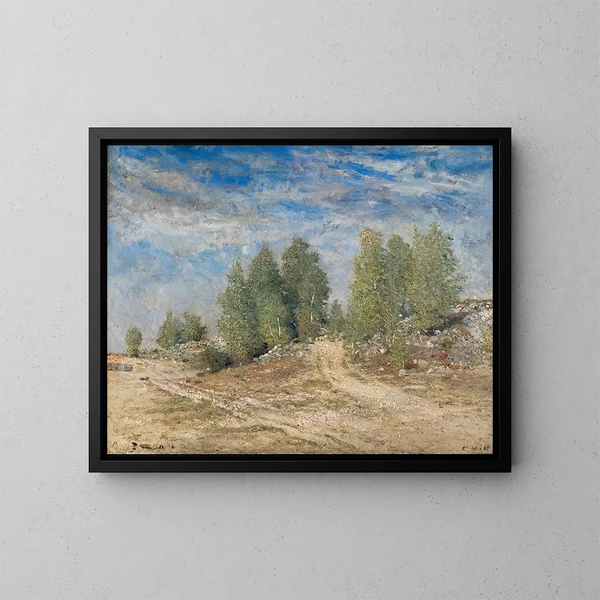 Pente de gravier - Carl Fredrik Hill — quadro incorniciato alla parete