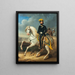di Carlo XV, re di Svezia e Norvegia (1860-1872) - Carl Fredrik Kirboe — quadro incorniciato alla parete