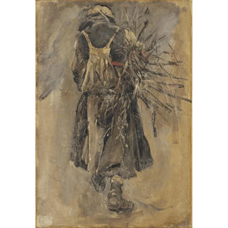 Carl Gustaf Hellqvist - A Woman Study for Sancta Simplicitas.webp