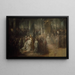 Couronnement de Gustave III - Carl Gustaf Pilo — quadro incorniciato alla parete