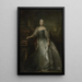 Juliane Marie, regina di Danimarca - Carl Gustaf Pilo — quadro incorniciato alla parete