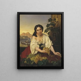 Carl Gustaf Plagemann - Italian Fruit Seller.webp