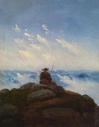 Carl Gustav Carus - Wanderer on the Mountaintop.webp