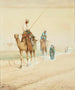Viaggiatori arabi su una strada egiziana - Carl Haag — vista dell’opera
