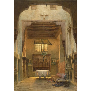 Carl Haag - The artists studio in Cairo.webp