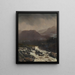 Paesaggio piovoso - Carl Höflmayr — quadro incorniciato alla parete