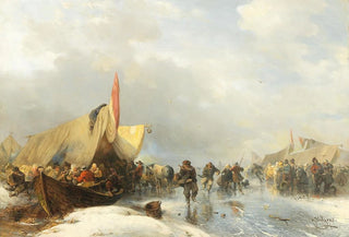 Carl Hilgers - Winter Pleasures On The Ice.webp