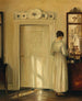 Donna che beve il tè - Carl Holse — vista dell’opera
