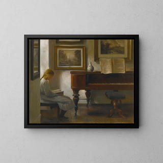 Carl Holse - Girl In An Interior.webp