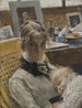 Un'idillio in studio La donna dell'artista e sua figlia - Carl Larsson — vista dell’opera