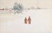 nella neve - Carl Larsson — vista dell’opera