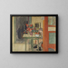 Lisbeth che legge - Carl Larsson — quadro incorniciato alla parete