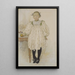Martha Winslow - Carl Larsson — quadro incorniciato alla parete