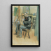 immagine specchio con Brita - Carl Larsson — quadro incorniciato alla parete