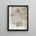 Ritratto di Inga Maria Thiel - Carl Larsson — quadro incorniciato alla parete
