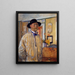 Autoritratto - Carl Larsson — quadro incorniciato alla parete