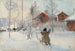 La Cour et la Buanderie - Carl Larsson — vista dell’opera
