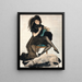 Poser - Carl Link — quadro incorniciato alla parete