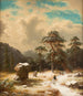 Atmosfera invernale - Carl Ludwig Scheins — vista dell’opera