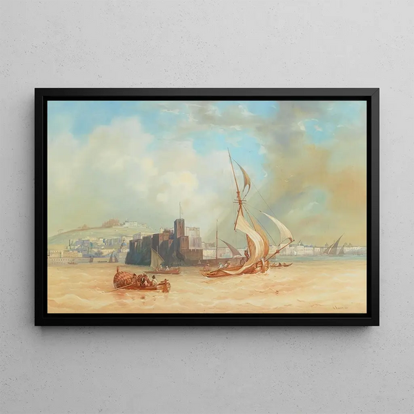 Carl Martin Laeisz - Neapel vom Meer aus.webp
