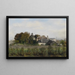 Motivo di una periferia di Vienna - Carl Massmann — quadro incorniciato alla parete