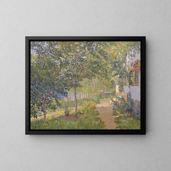 Motivo di Mattsee - Carl Müller — quadro incorniciato alla parete
