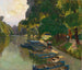 Quai à Heustadlwasser - Carl Moll — vista dell’opera