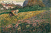Giovane ragazza nel prato fiorito - Carl Moll — vista dell’opera
