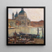 Santa Maria della Salute, Venezia - Carl Moll — quadro incorniciato alla parete