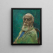 Autoritratto di Carl Moll - Carl Moll — quadro incorniciato alla parete