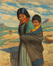 Mère e bambino Hopi - Carl Moon — vista dell’opera