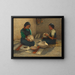 Pittori di ceramiche hopi - Carl Moon — quadro incorniciato alla parete