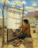 Tisserand Navajo - Carl Moon — vista dell’opera