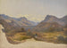 Vista di Subiaco con un ponte in primo piano - Carl Morgenstern — vista dell’opera