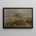 Un muro ciclopico vicino a Civitella, l'attuale Bellegra - Carl Morgenstern — quadro incorniciato alla parete