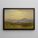 Lago Maggiore - Carl Morgenstern — quadro incorniciato alla parete
