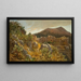Collina di opuntie a Capri - Carl Morgenstern — quadro incorniciato alla parete