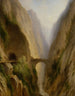 La Via Mala dans les Grisons - Carl Morgenstern — vista dell’opera