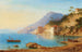 Vista della costa amalfitana - Carl Morgenstern — vista dell’opera
