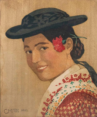 Carl Moser - Tiroler Bauernmdchen.webp