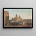 Entrée del generale Scott a Città del Messico Planche 45 - Carl Nebel — quadro incorniciato alla parete