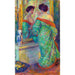 Dame riflessa nello specchio - Carl Newman — vista dell’opera