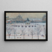 La place du château à Vienne en hiver - Carl Pippich — quadro incorniciato alla parete