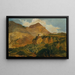 Paesaggio montano del sud - Carl Rahl — quadro incorniciato alla parete