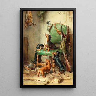 Carl Reichert - Noch nicht hasenrein.webp