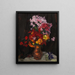 Fiori di campo - Carl Reiser — quadro incorniciato alla parete