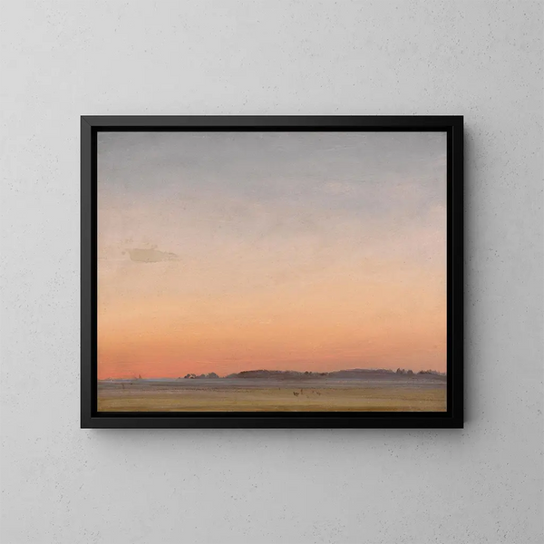 Paesaggio - Carl Rottmann — quadro incorniciato alla parete