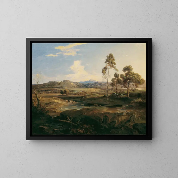 Olympia - Carl Rottmann — quadro incorniciato alla parete