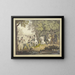 Embuscade à cheval turca - Carl Rottmann — quadro incorniciato alla parete