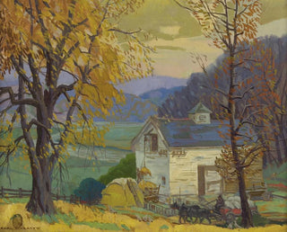 Carl Rudolph Krafft - White Barn.webp